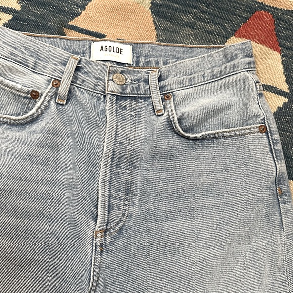 Agolde Riley High Rise Crop - Picture 12 of 12